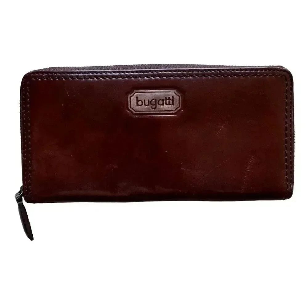Bugatti Vintage Leather Soft Women’s Long Wallet Organizer